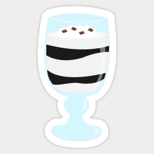 Zebra Parfait Sticker